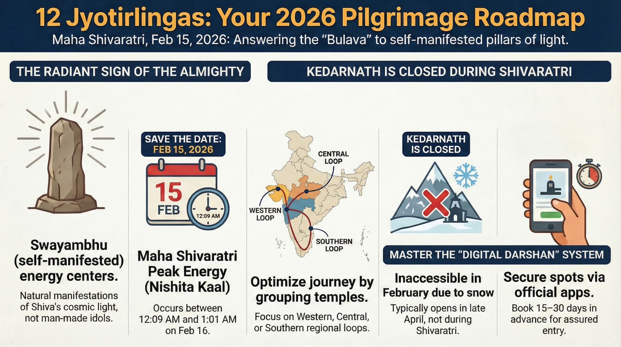 12 Jyotirlinga Yatra 2026