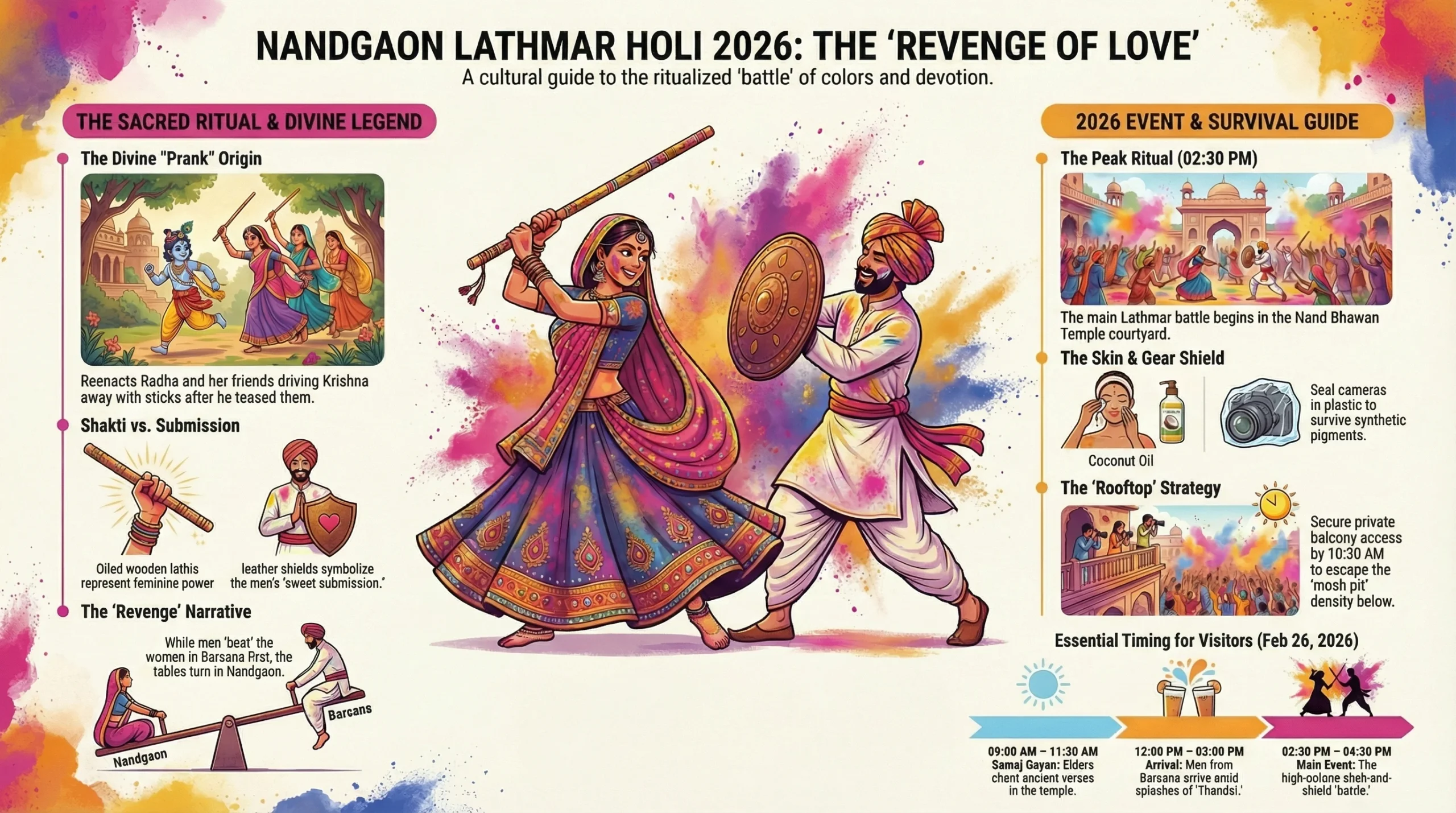 Lathmar Holi Nandgaon 2026